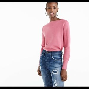 Never worn J. crew subtle boatneck merino sweater